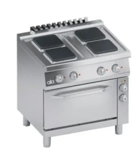 [__import__.K7ECU10FVQ K7ECU10FVQ] Cocina Electrica De 4 Hornillas Con Horno