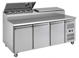[__import__.SNZCHIBK417 SNZCHIBK417] Mesa refrigerada de preparación de 3 puertas