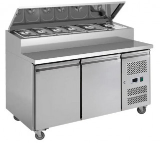 [__import__.SNZCHIBK282 SNZCHIBK282] Mesa refrigerada de preparación de 2 puertas